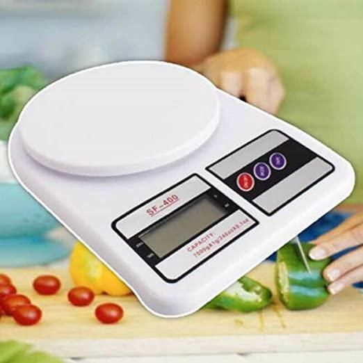 Handy Electronic Digital 1Gram-10 Kg Weight Scale LCD, Weighing Scale for food, grocery all (Adaptor Included)